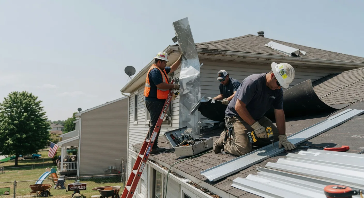 Metal Roof Repair in Port Carbon, PA